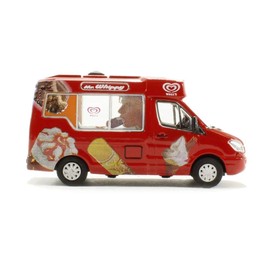Oxford Diecast 76WM001 Walls Ice Cream Whitby Mondial Ice Cream Van