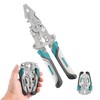 18 In 1 Foldable Ｗire Strippers Crimper, Multifunctional Folding Wire