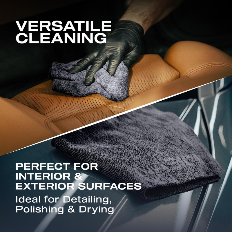 Nasiol Wipe&Buff Microfiber Cleaning and Ceramic Coat Application Cloth –