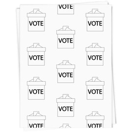 Azeeda A1 'Wahlurne' Geschenkverpackung/Papierpapierblatt (GI00092317)