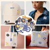 loghohu 18 Pcs Sigma Gamma Rho Sorority Embroidered Patches ΣΓΡ