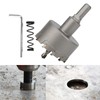 Carbide Hole Saw Metal Reaming Drill Bit for Metal Thick