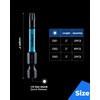 toolant 10pc Double Square 8-Point Bit Set S2 Steel, #1/#2/#3,