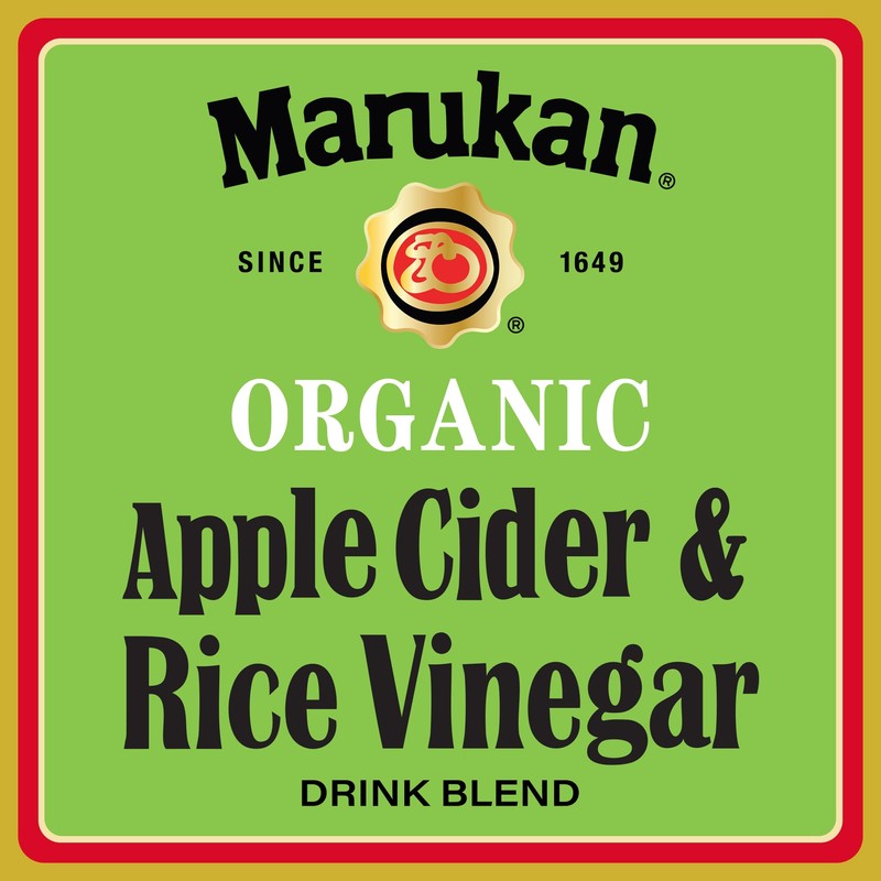 Marukan Organic Apple Cider Vinegar & Rice Vinegar Drink Blend,