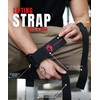 Ekkovision Weight Lifting Straps With Cuffed D Ring, Wrist Support,