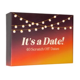 It's a Date!, 40 Fun and Romantic Scratch Off Date Night Ideas for Him, Her, Girlfriend, Boyfriend, Wife, Husband & Couples, Stocking Stuffers for Men and Women