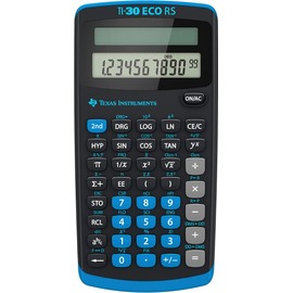 WYNGS TI-30 ECO RS Calculator with Protective Case in Light Grey Basic Set