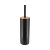 Tendance PS Toilet Brush with Lid Bamboo Black Bamboo