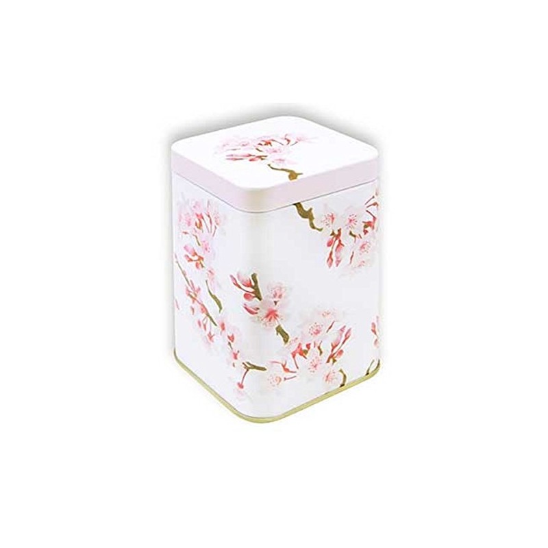 Cherry Blossom Tin 7.1 x 7.1 x 9.3 cm Cherry