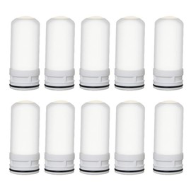 berjalan 10 PCS Faucet Water Filter Ceramic Replacement Remove Practical