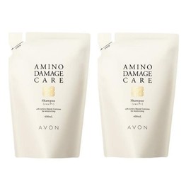 Avon Amino Damage Care Shampoo Refill 13.5 fl oz (400 ml) (Set of 2)