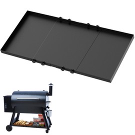 Adjustable Pellet Grill Storage Shelf for Traeger Pro 34 Series and lronwood 885, Bottom Storage Plate for Traeger Pro 780 and Eastwood 34 to More Space for Grilling Needs