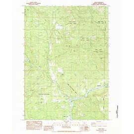 YellowMaps Trail OR topo map, 1:24000 Scale, 7.5 X 7.5 Minute, Historical, 1983, Updated 1983, 26.8 x 21.9 in - Polypropylene