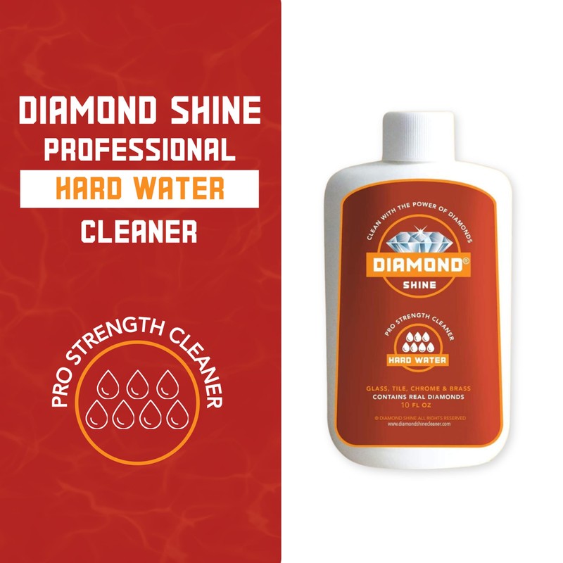 Diamond ShineProfessional Hard Water Cleaner - Lime, Calcium, Rust, Water