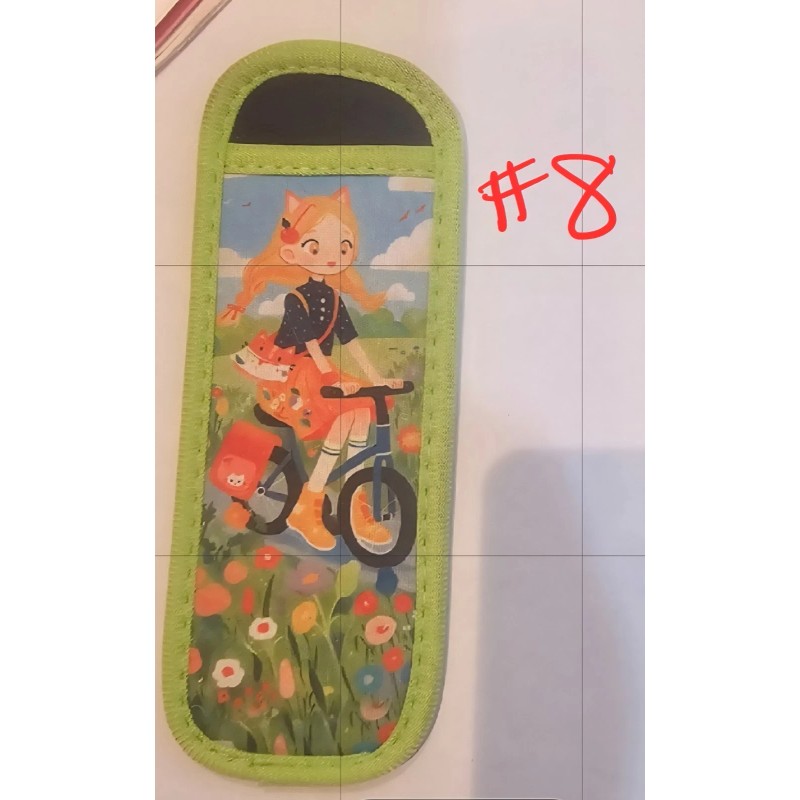 Cozzymore Store Ice Pop Neoprene Reusable Washable Popsicle Sleeves Holders