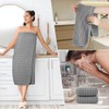 Polyte Set de 6 Toallas de Baño Microfibra Waffle Secado