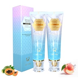 2Pack Niacinamide Whitening Toothpaste,Remove Tooth Stains,Niacinamide Intensive Toothpaste,Fresh Breath,7.06 oz (2)