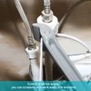 DURATECH Strap Wrench 12" Handle, Adjustable Nylon Strap Pipe Wrenches,