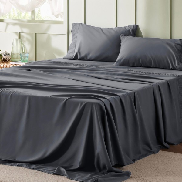 Bedsure Bedsure Queen Sheet Set - 4 Pieces Soft Queen