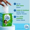 Puffs Plus Lotion 2-Ply Facial Tissues 12 Cube Boxes, 72