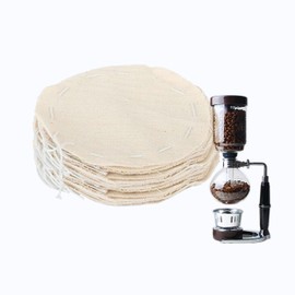 Coffee Syphon Cloth Replacement Filter for Siphon Pot Coffee Maker Accessories Pack of 10 pcs