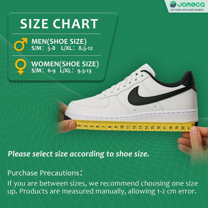 JOMECA Upgraded Drop Foot Brace for Walking with Shoes -
