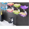 2 Pack Soap Dish Soap Holder for Shower Double Layer