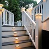 TIMBERTECH DeckLites Stair Riser Light - White
