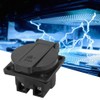 Black German Socket, Industrial Waterproof Black German Socket for Generator