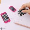 Cute Cell Phone Eraser, Set of 3, Smartphone, Stationery, Accessories,