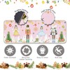 Capoda 2 Pieces Christmas Kitchen Rugs and Mats Set Non