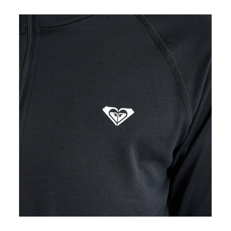 Roxy Historical Logo Hoody Women's Rash Guard, white, L