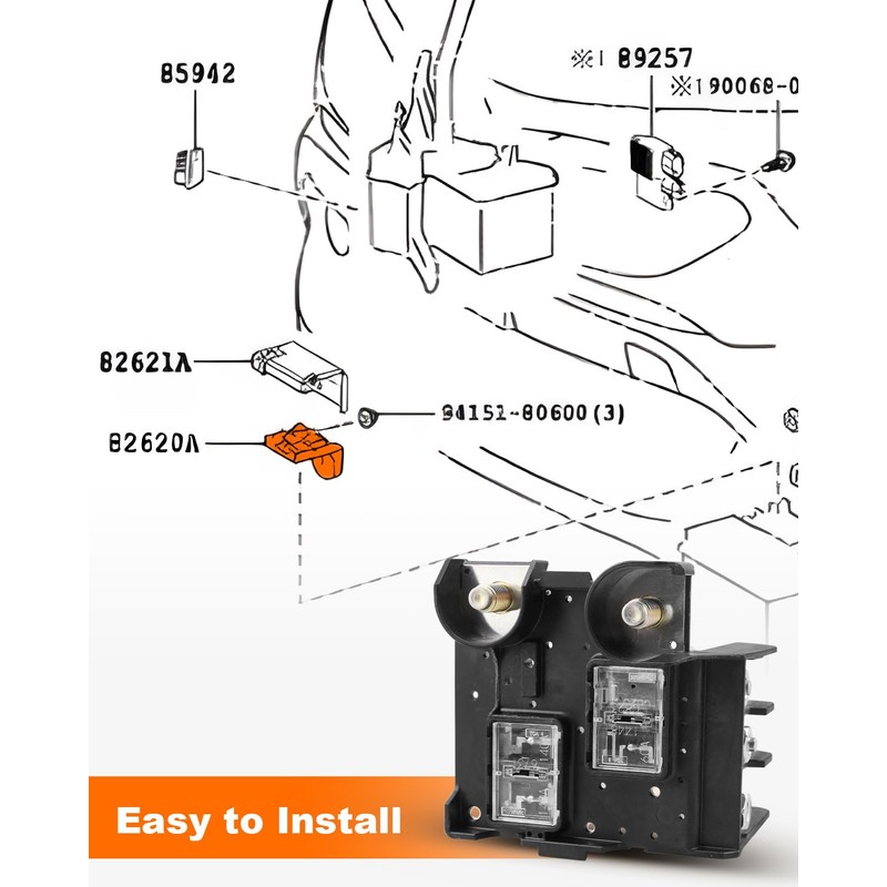 Fuse Box Assembly Fit for Toyota Corolla and Corolla Cross