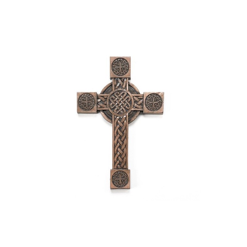 Roman Inc. 8" High Celtic Collection Cross Irish Blessings