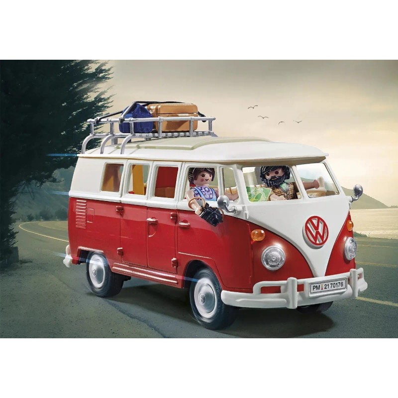 Playmobil Volkswagen T1 Camping Bus 74 Piezas