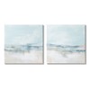 Stupell Industries Abstract Blue Atmospheric Landscape 2pc Set Canvas Wall