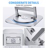 AOEVI Adjustable Laptop Stand with 360 Rotating Base, Stable Computer