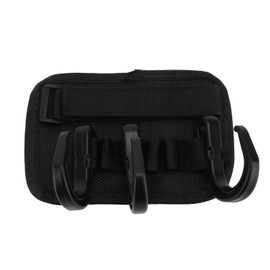 Beach Umbrella Hanging Hooks, ABS Patio Umbrella Bag Holder Hanger with 6 Detachable Hooks for Towels, Hats, Clothes, Anti Slip Backyard Umbrella Hanging Hook for Beach, Camping