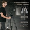 SmallRig AD-80 FreeBlazer Heavy-Duty Tripod, 71" Video Tripod with 75mm