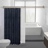 72 in. Adjustable 72-Inch Double Shower Curtain Rods, Brushed Nickel
