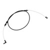 914mm/36in Stainless Steel Throttle Cable Replacement with Wrench AF42‑1101BLK Universal