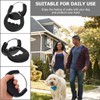 FOMIYES 3Pcs Rubber Dog Leash Handle, Comfortable Grip for Walking,