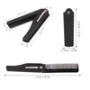 10Pcs Folding Comb Black Fine Teeth Durable Plastic Pocket Size