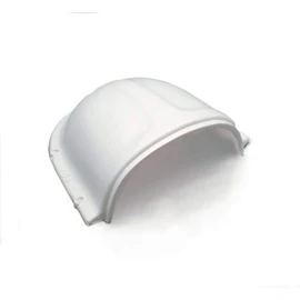 Marinco N10874 4' Clam Shell Vent, White, Large