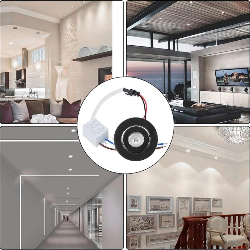 Sorfia 10 Pack 2 Inch LED Recessed Lighting, 1W 120LM