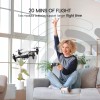 DEERC D20 Silver Mini Drone with 720P HD FPV Camera