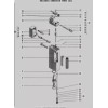Dunhill Flint Pusher Piston (silver) Dunhill Rollagas Lighter