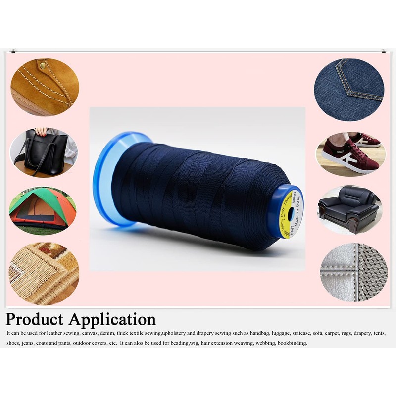 Selric Tex 210 Polyester Thread for Sewing 500Yards #207 T210