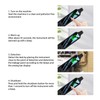 Gas Detector Professional High Accuracy Sensitive Audible Visual Alarm Handheld