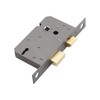 Infinity Decor Fire Rated Matt Black 3 Lever Mortice Sash